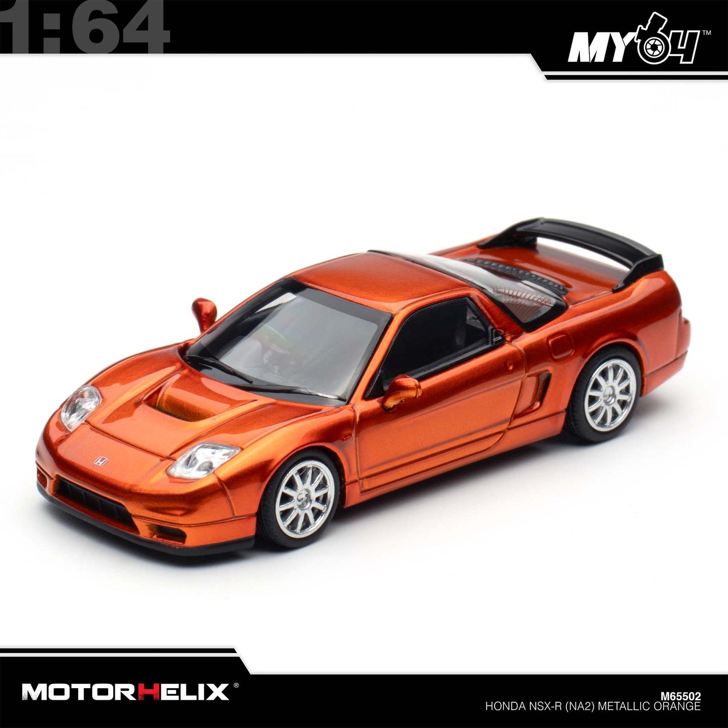 [Motorhelix] 1:64 Honda NSX-R (NA2) - Metallic Orange