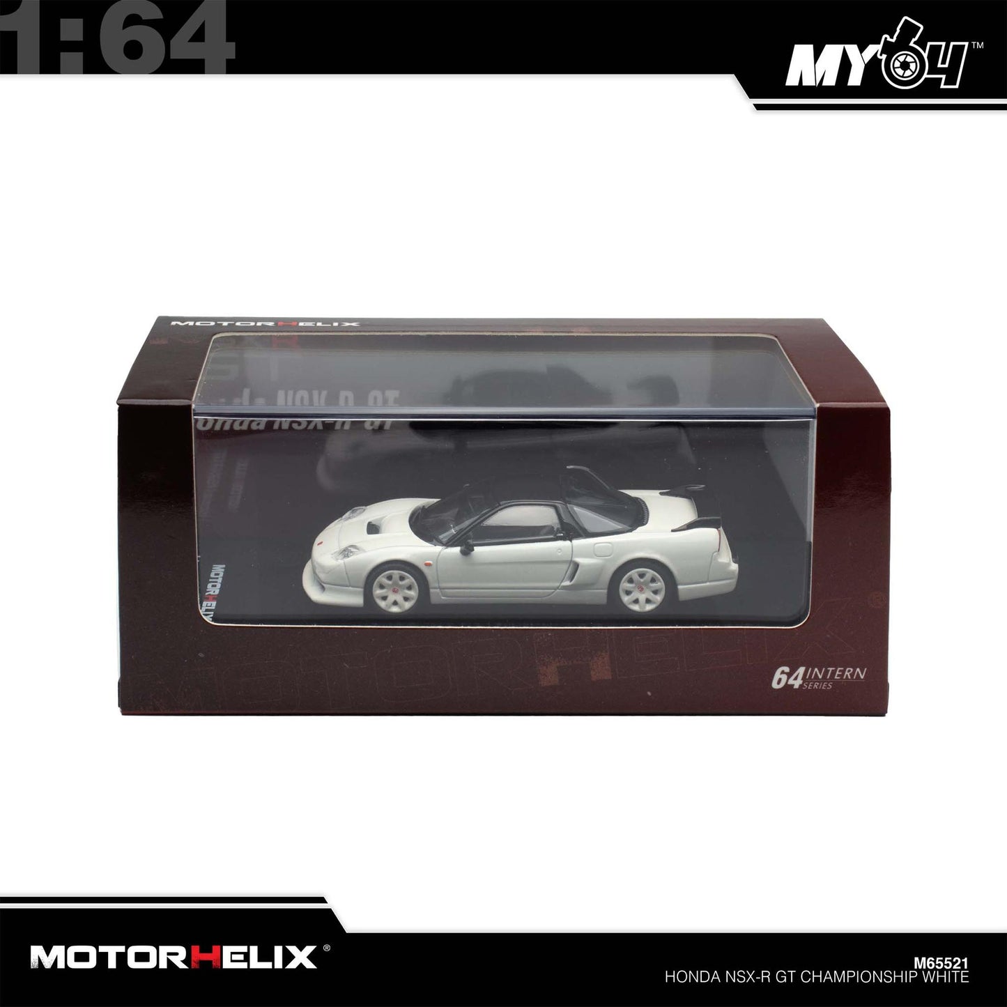 [Motorhelix] 1:64 Honda NSX-R GT - Championship White