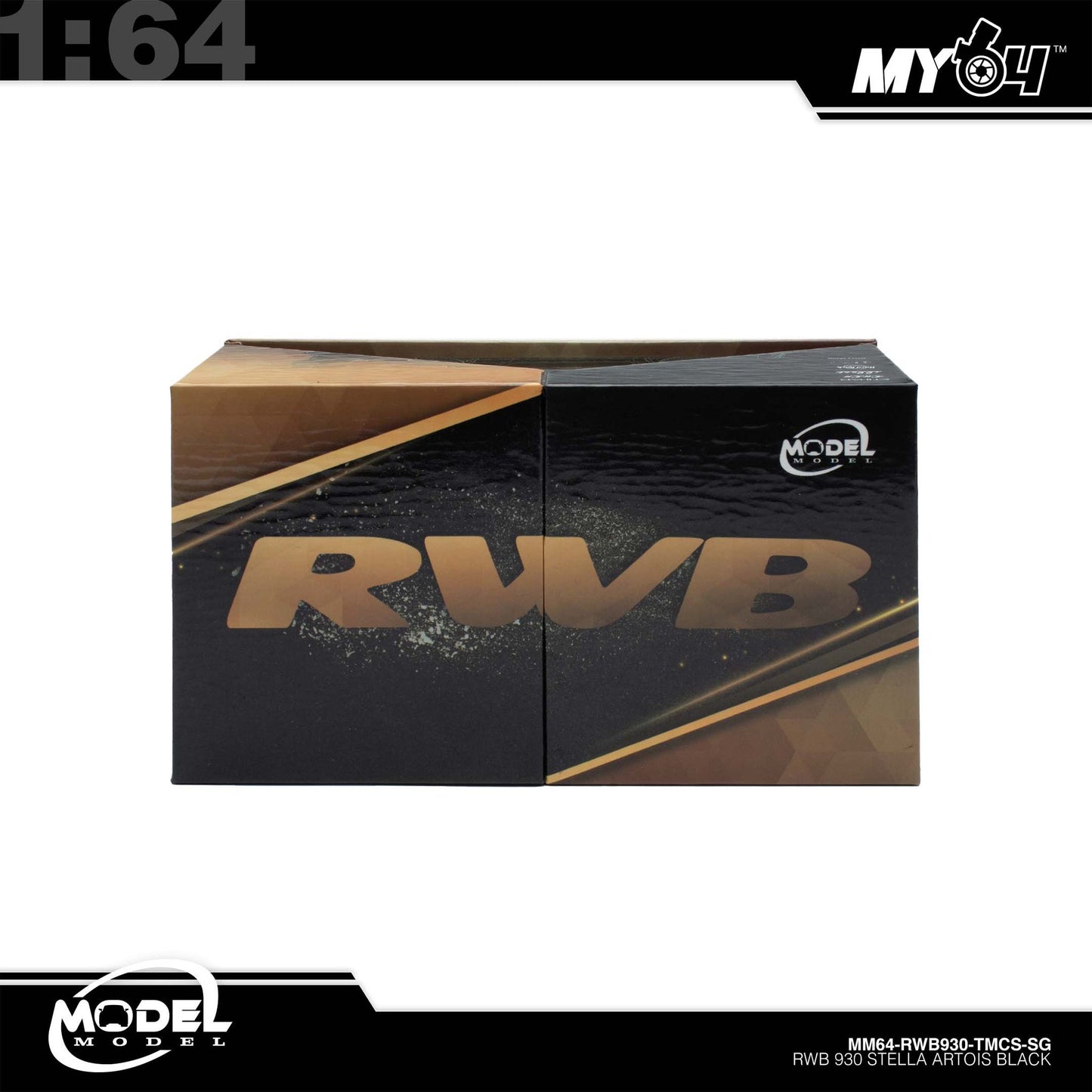 [Model Model] 1:64 RWB930 - Matte Black (TMCS SG 2025)