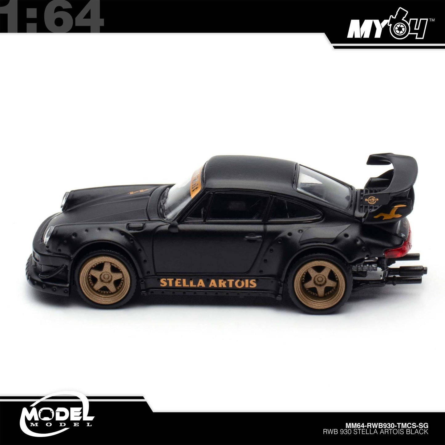 [Model Model] 1:64 RWB930 - Matte Black (TMCS SG 2025)