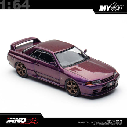 [INNO64] 1:64 Skyline GT-R (R32) - Midnight Purple Australia Special