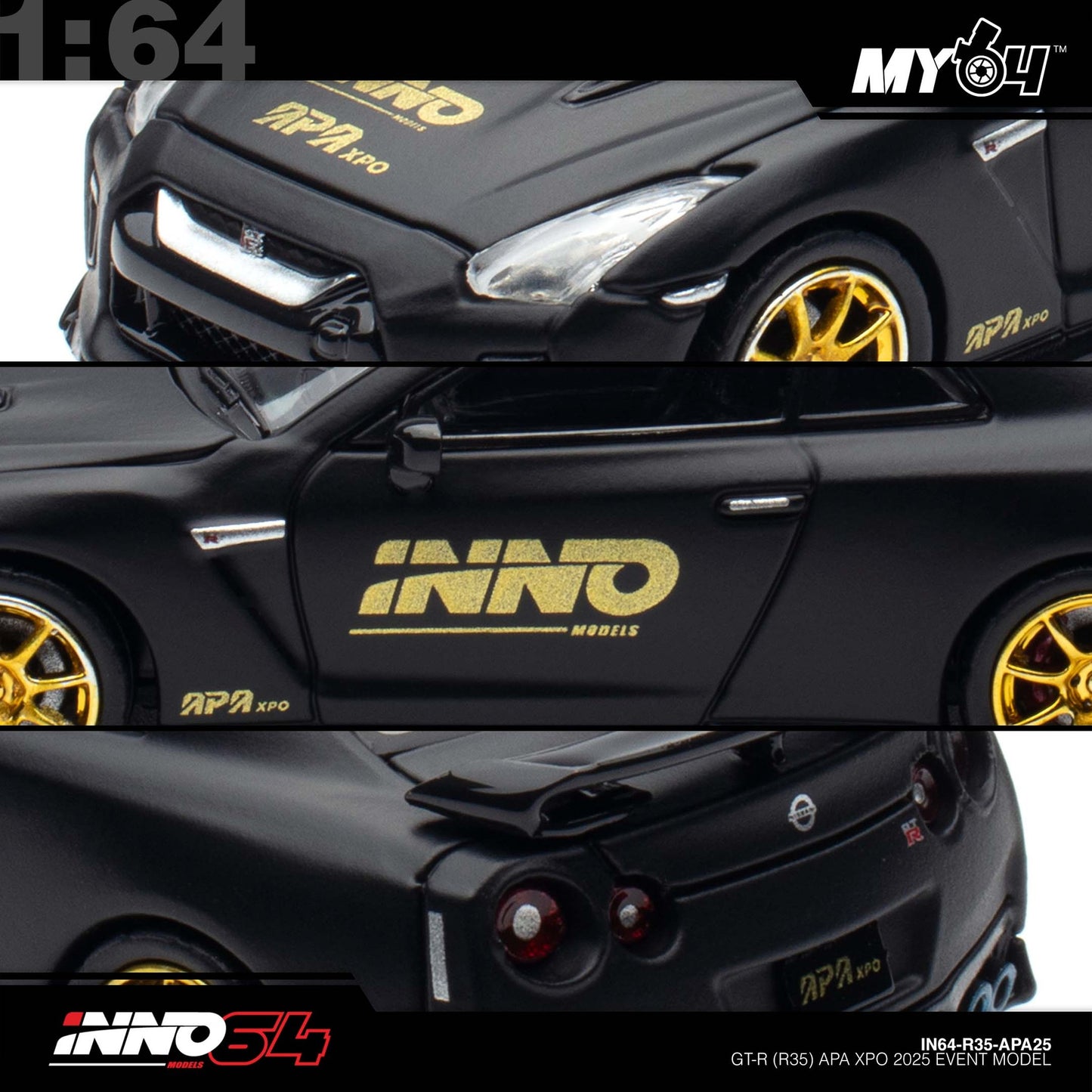 [INNO64] 1:64 Nissan Skyline GT-R (R35) APA EXPO 2025 Event Model