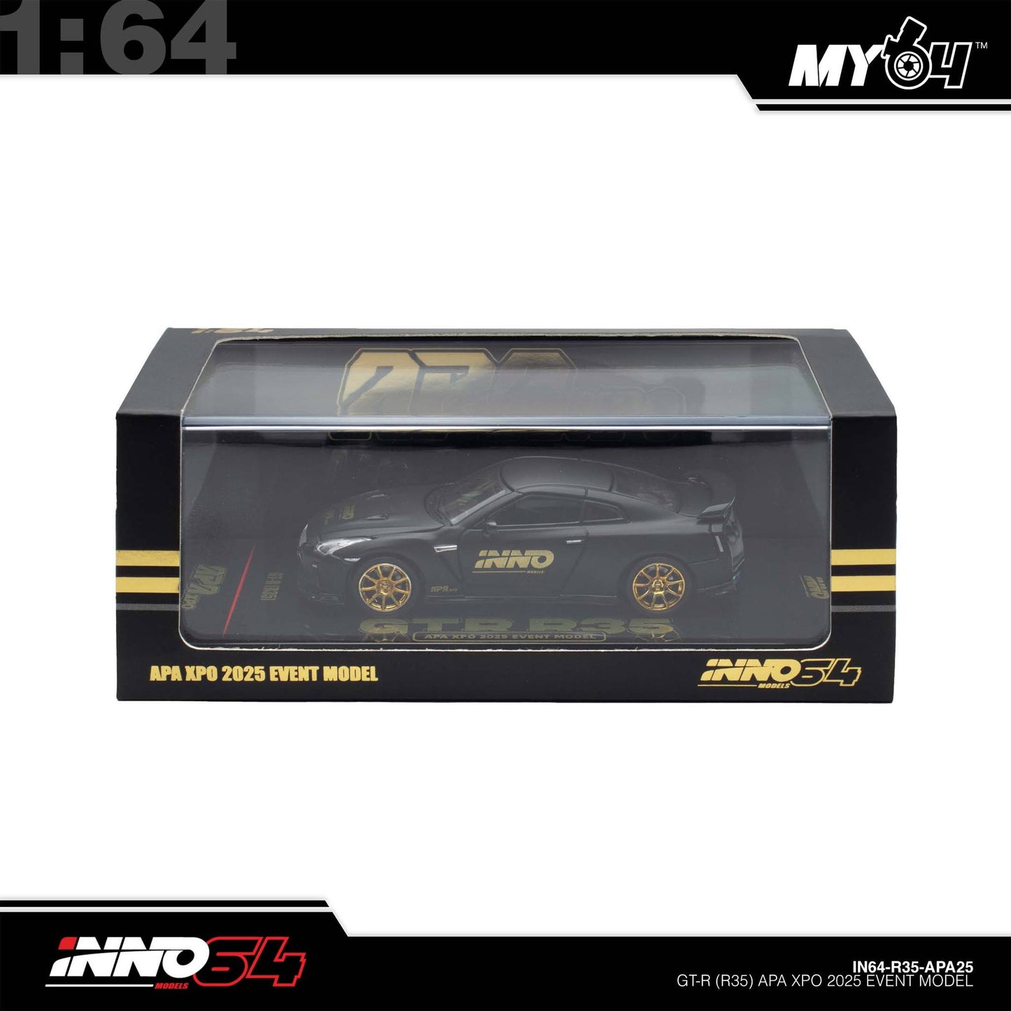 [INNO64] 1:64 Nissan Skyline GT-R (R35) APA EXPO 2025 Event Model