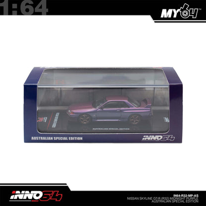 [INNO64] 1:64 Skyline GT-R (R32) - Midnight Purple Australia Special