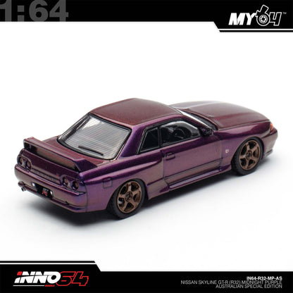 [INNO64] 1:64 Skyline GT-R (R32) - Midnight Purple Australia Special