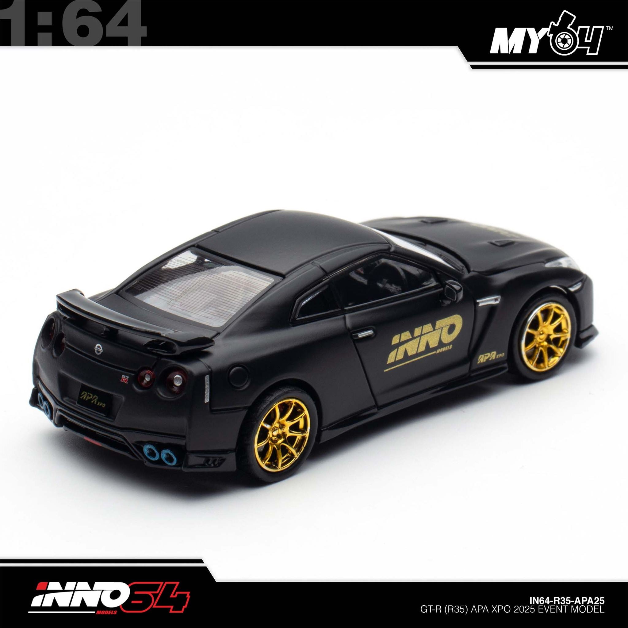 INNO64] 1:64 Nissan Skyline GT-R (R35) APA EXPO 2025 Event Model