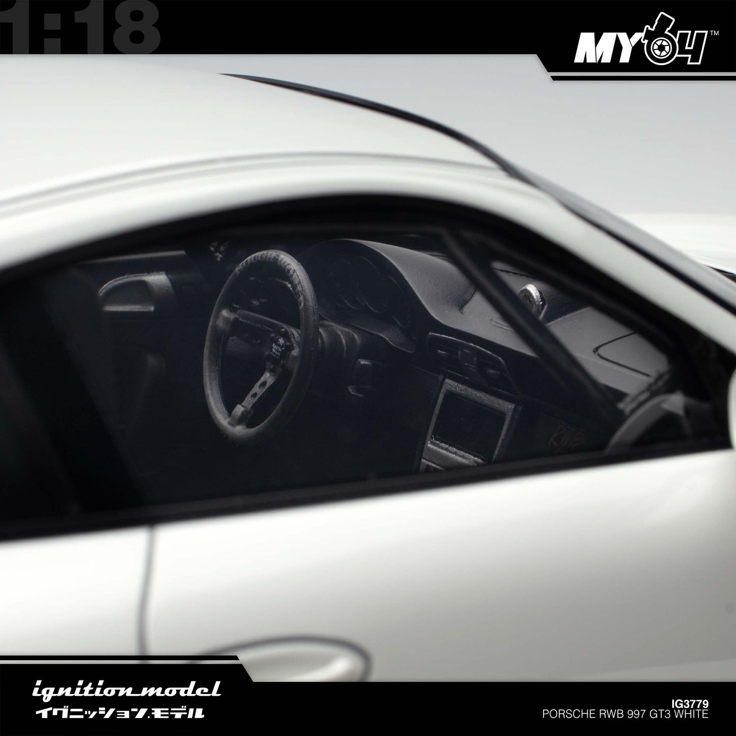 [Ignition Model] Porsche RWB 997 GT3 - White