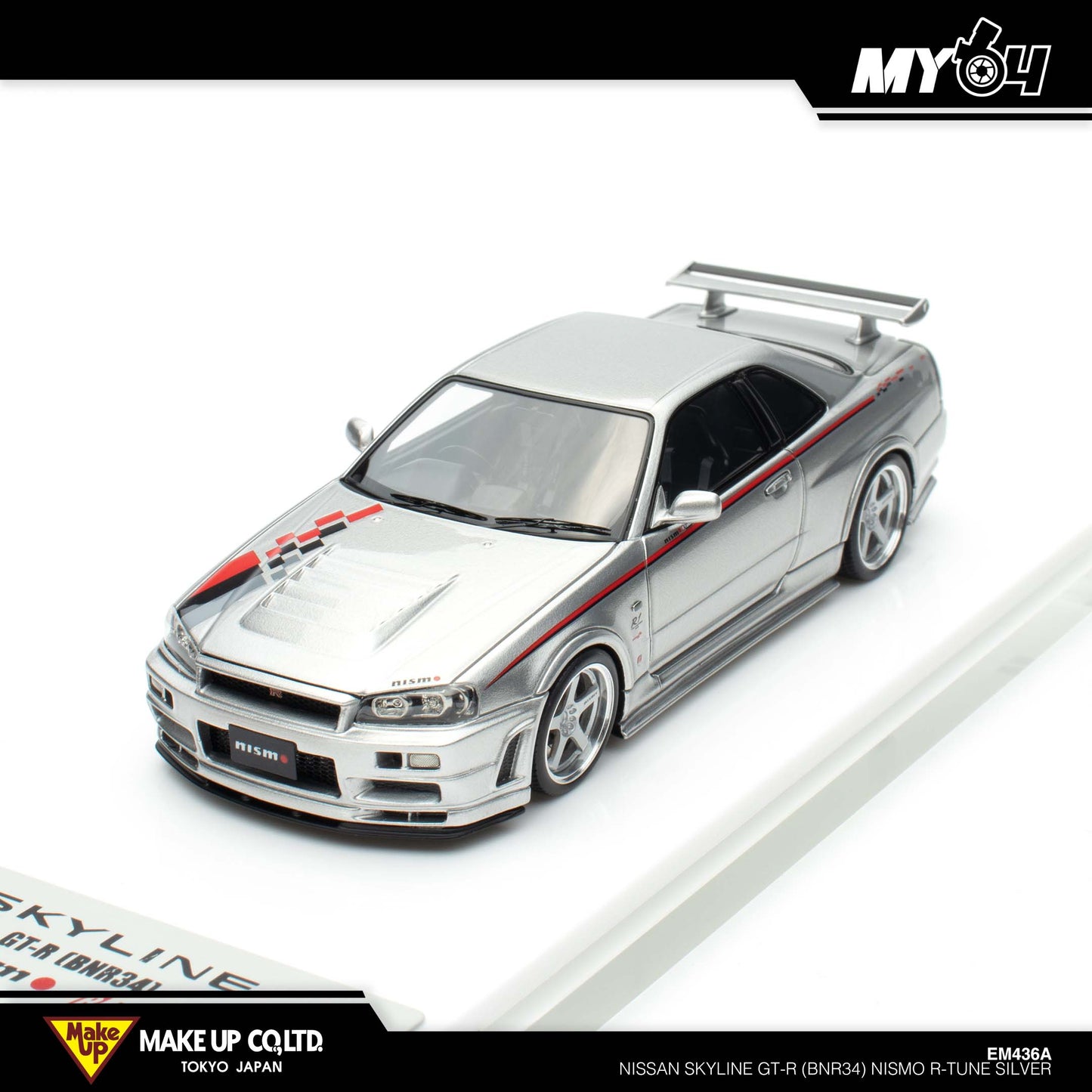 [Make Up] Nissan Skyline GT-R (BNR34) NISMO R-Tune - Silver