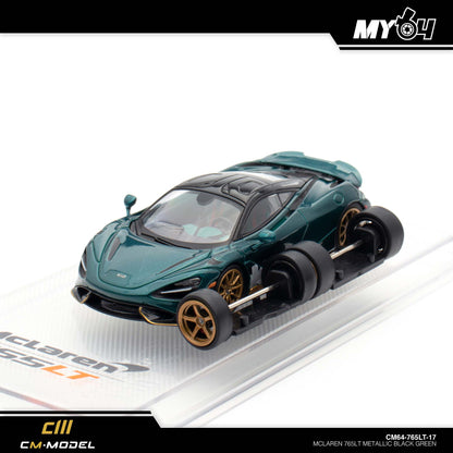 [CM Model] McLaren 765LT - Metallic Black Green