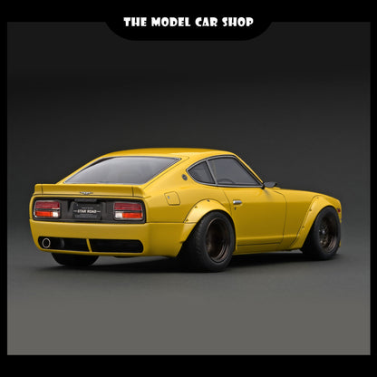 [Ignition Model] Nissan Fairlady Z (S30) STAR ROAD Yellow Metallic With Mr. Inoue