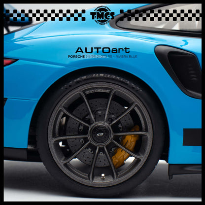 [Auto Art] 1:18 Porsche 911 (991.2) GT3 RS  - Riviera Blue