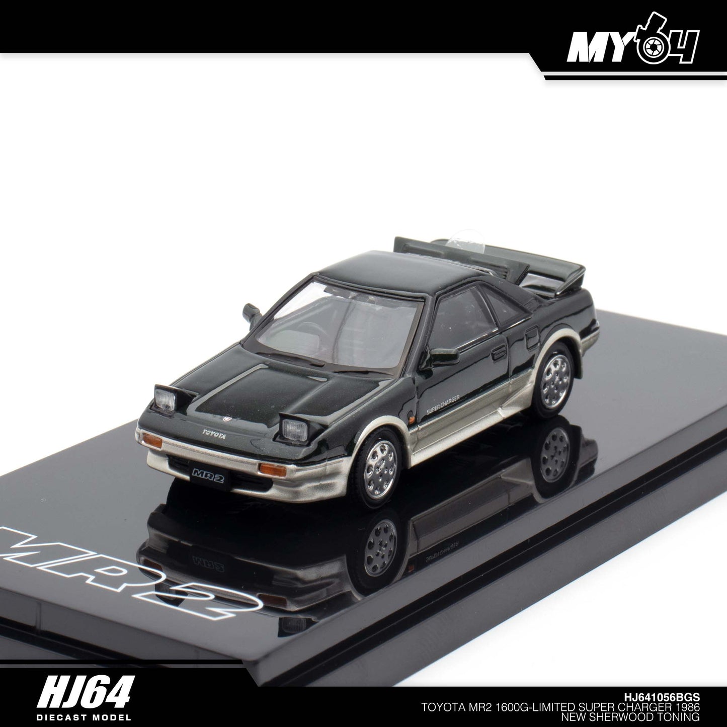 [Hobby Japan] Toyota MR2 1600G-LIMITED SUPER CHARGER 1986 - New Sherwood Toning