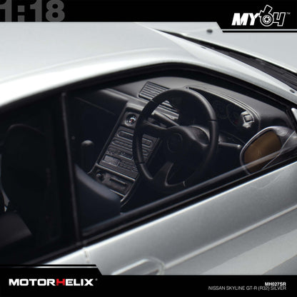 [Motorhelix] Nissan Skyline GT-R (R32) - Silver