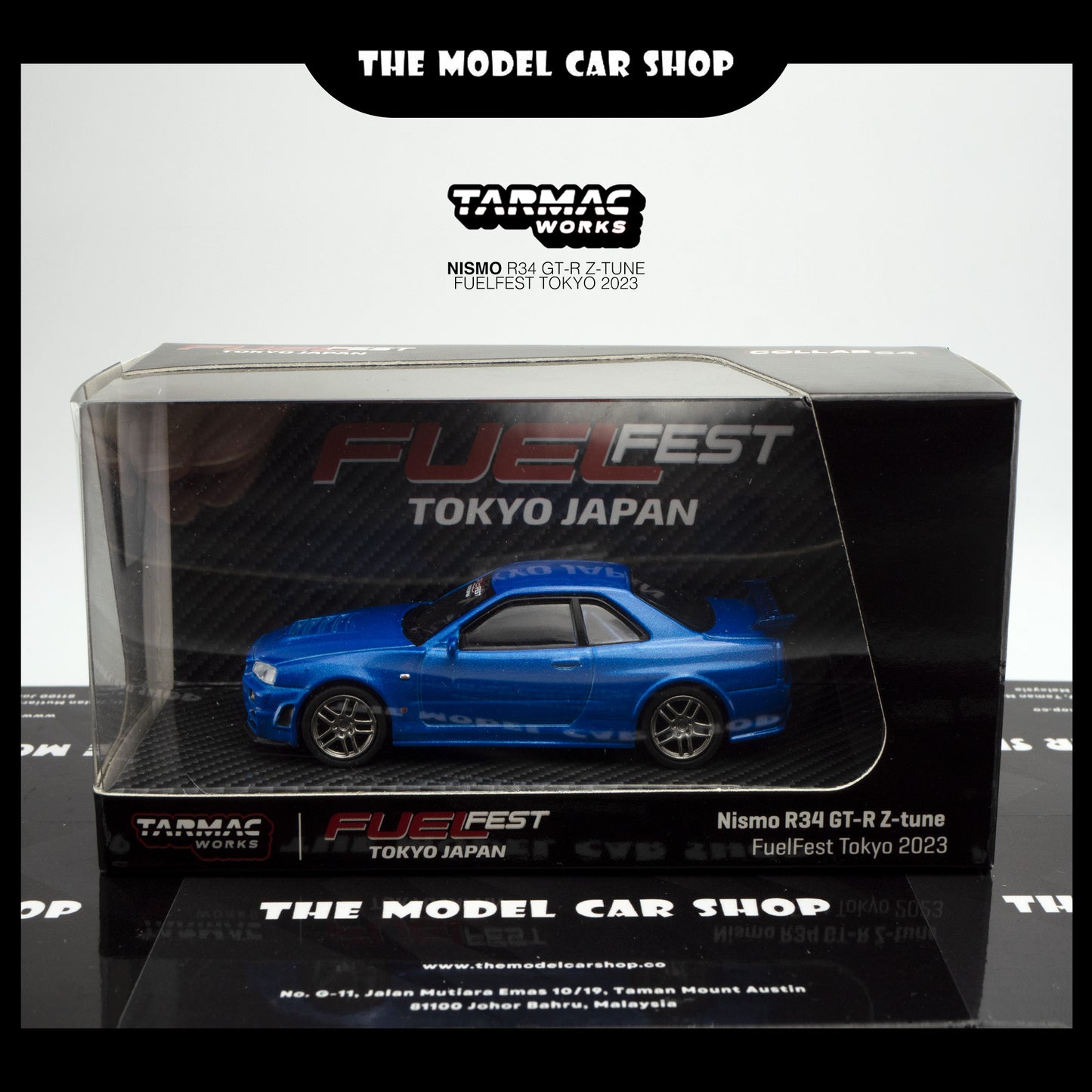 [Tarmac Works] Nissan Skyline GT-R R34 Z-Tune FuelFest Tokyo