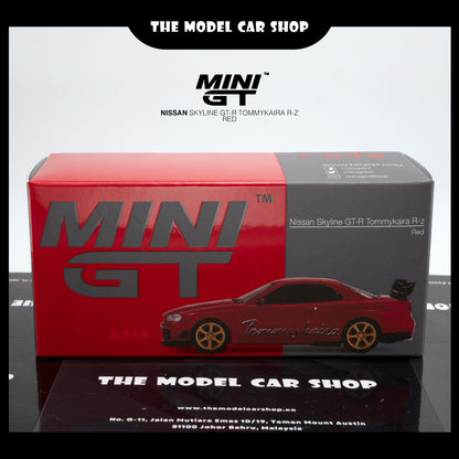 [MINI GT] Nissan Skyline Tommykaira R RZ Edition - Red