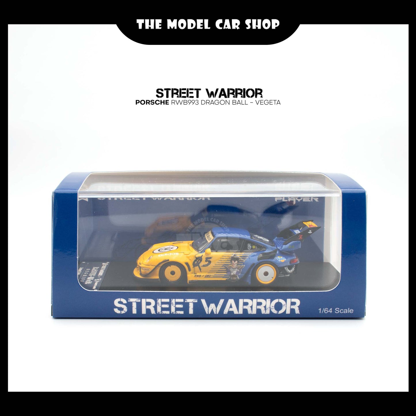 [Street Warrior] Porsche RWB993 Dragon Ball - Vegeta