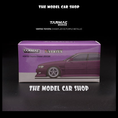 [Tarmac Works] Vertex Toyota Chaser JZX100 - Purple Metallic