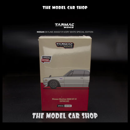 [Tarmac Works] Nissan Skyline 2000 GT-R (KPGC10) - Ivory White Special Edition