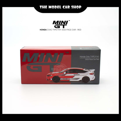 [Mini GT] Honda Civic Type R #1 2023 Pace Car - Red