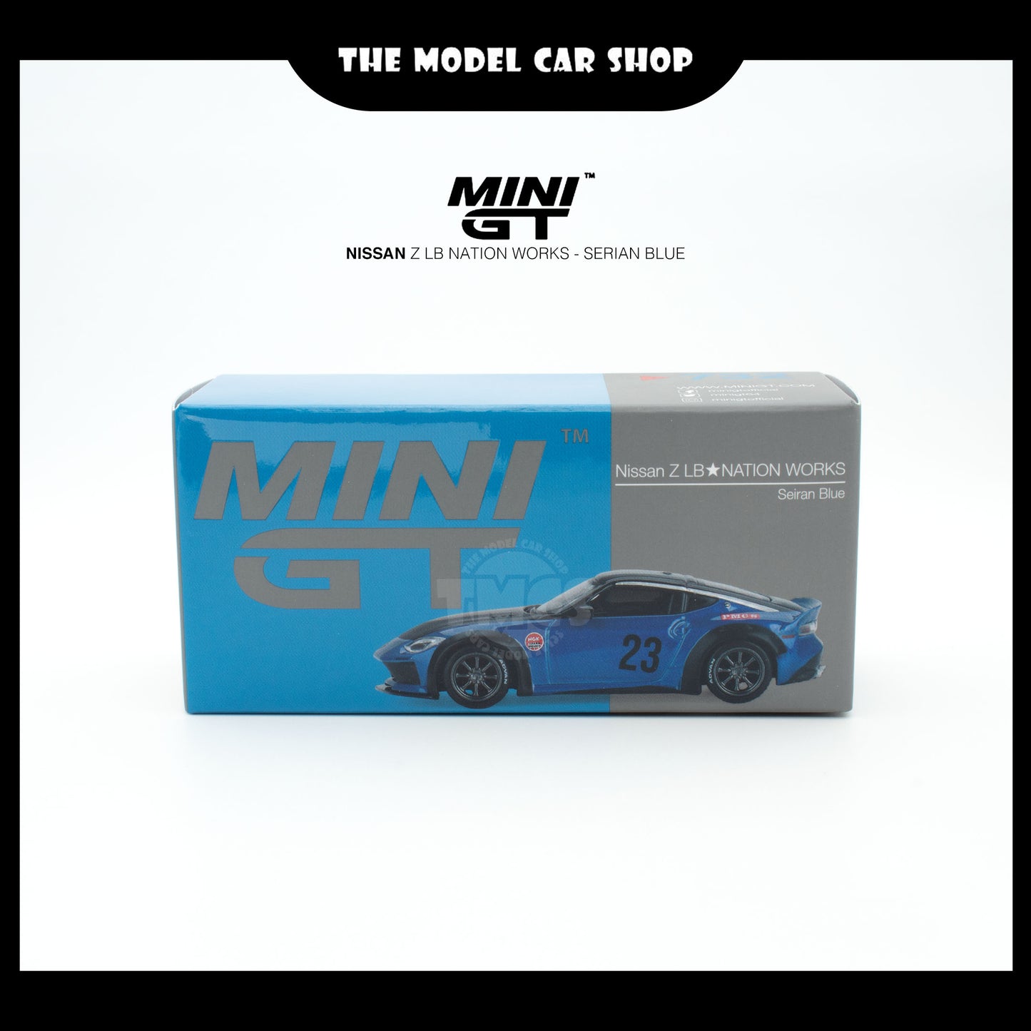 [MINI GT] Nissan Z LB★NATION WORKS - Serian Blue