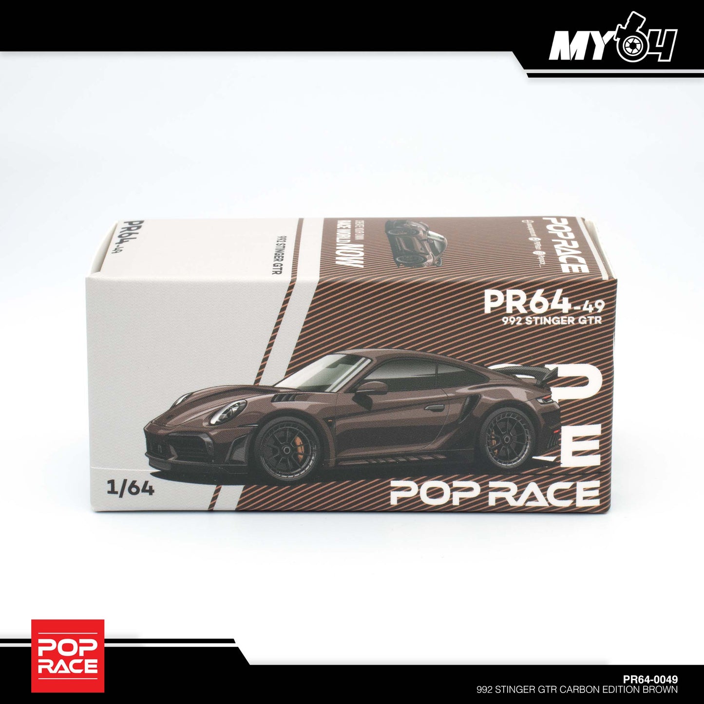 [Pop Race] 992 Stinger GTR Carbon Edition - Brown
