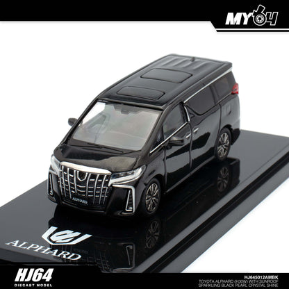 [Hobby Japan] Toyota Alphard (H30W) With Sun Roof - Sparkling Black Pearl Crystal Shine