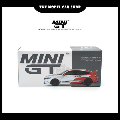 [Mini GT] Honda Civic Type R #2 2023 Pace Car - White