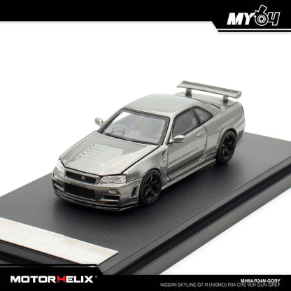 [Motorhelix] Nissan Skyline GT-R (Nismo) R34 CRS VER - Gun Grey