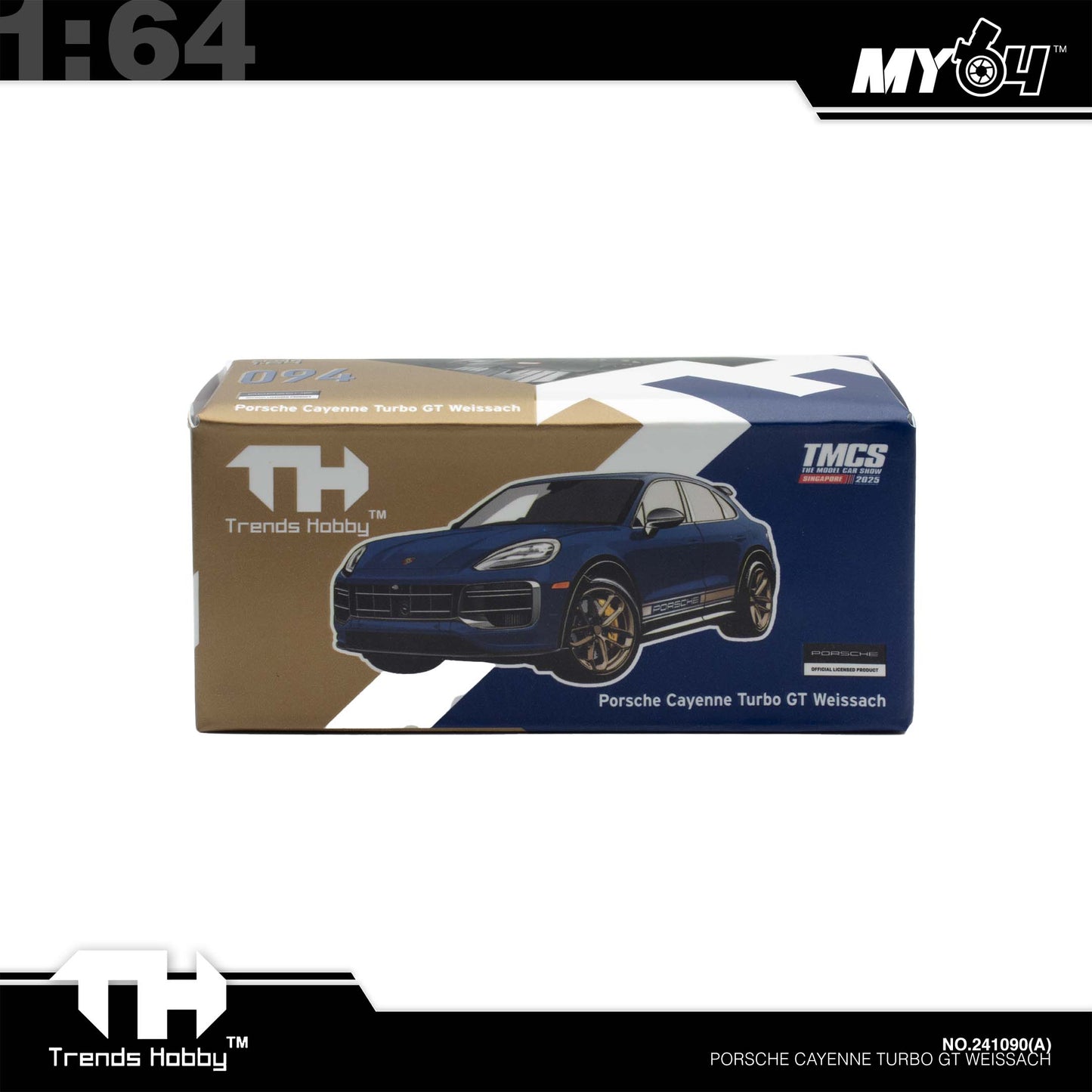 [Trends Hobby] 1:64 Porsche Cayenne Turbo (TMCS SG)