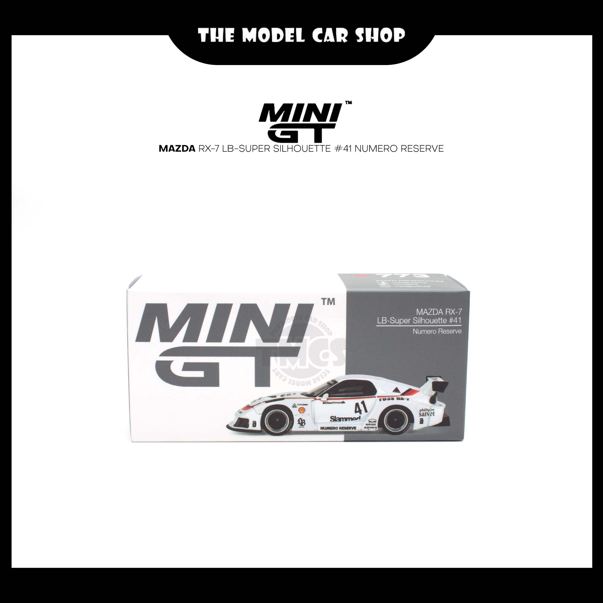 MINI GT] Mazda RX-7 LB-Super Silhouette #41 Numero Reserve | The