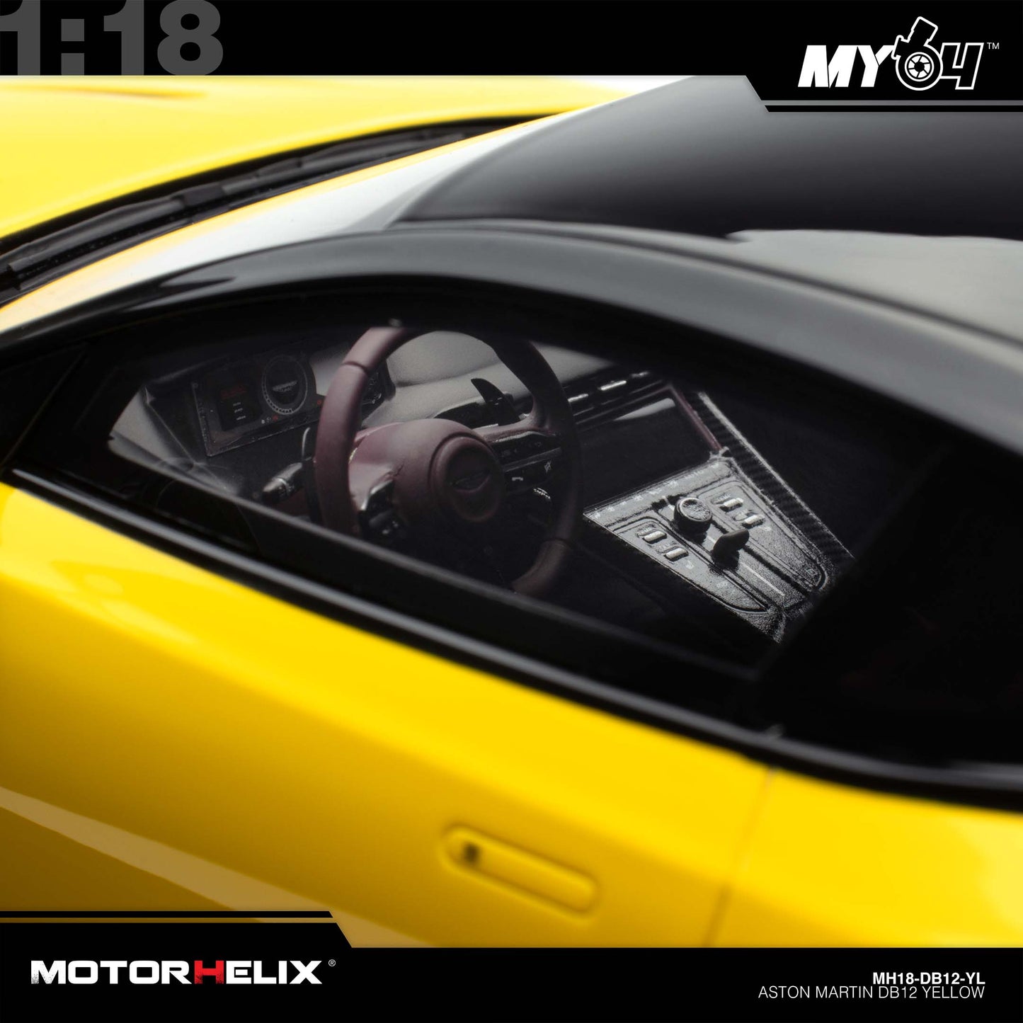 [Motorhelix] Aston Martin DB12 - Yellow