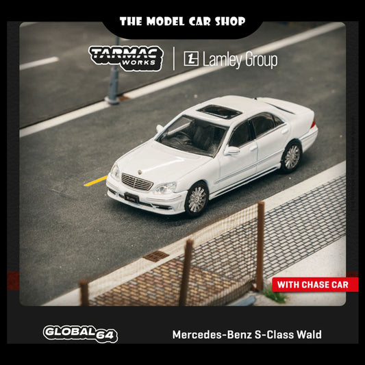 [Tarmac Works] Mercedes-Benz S-Class Wald Alabaster - White