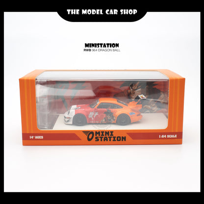 [Mini Station]  Porsche RWB964 Dragon Ball With Figure