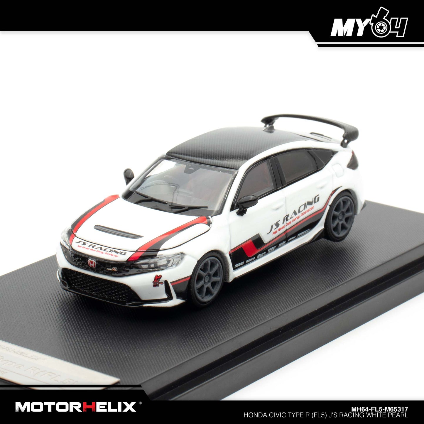 [Motorhelix] Honda Civic Type R (FL5) J's Racing - White Pearl