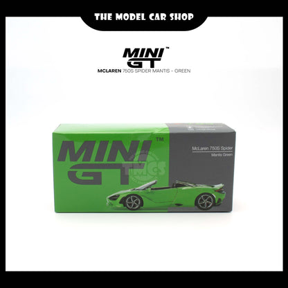 [MINI GT] McLaren 750S Spider Mantis - Green