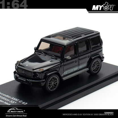 [ARBox] 1:64 Mercedes-AMG G 63 "Edition 55"-2022 - Obsidian Black