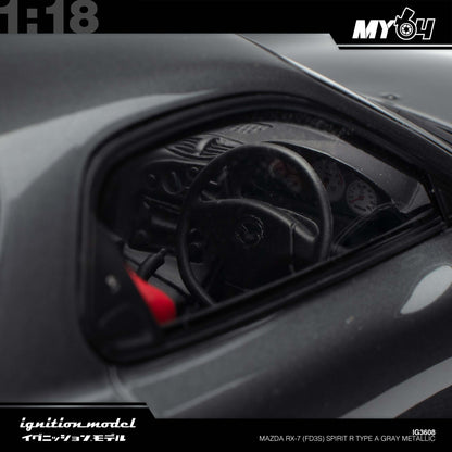 [Ignition Model] Mazda RX-7 (FD3S) Spirit R Type A - Gray Metallic