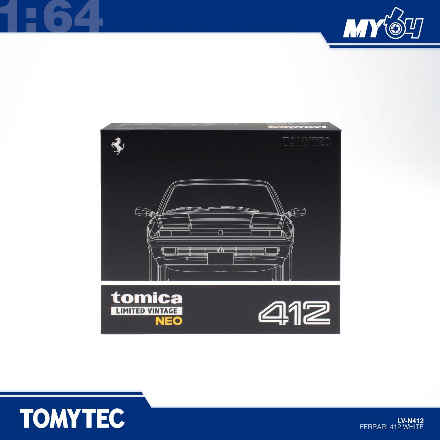 [TLVN] Ferrari 412 White