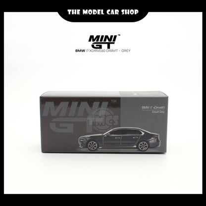 [MINI GT] BMW i7 xDrive60 Dravit - Grey