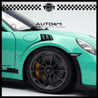 [Auto Art] 1:18 Porsche 911 (991.2) GT3 RS - Mint Green