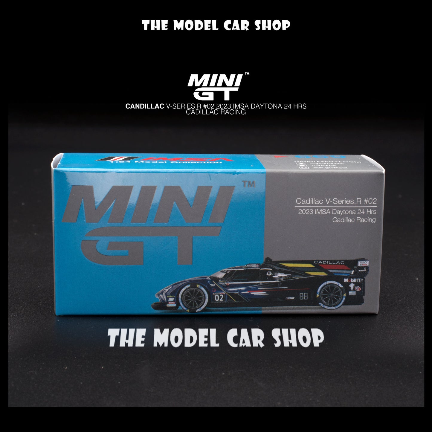 [Mini GT] Cadillac V-Series.R #02 Cadillac Racing 2023 IMSA Daytona 24 Hrs