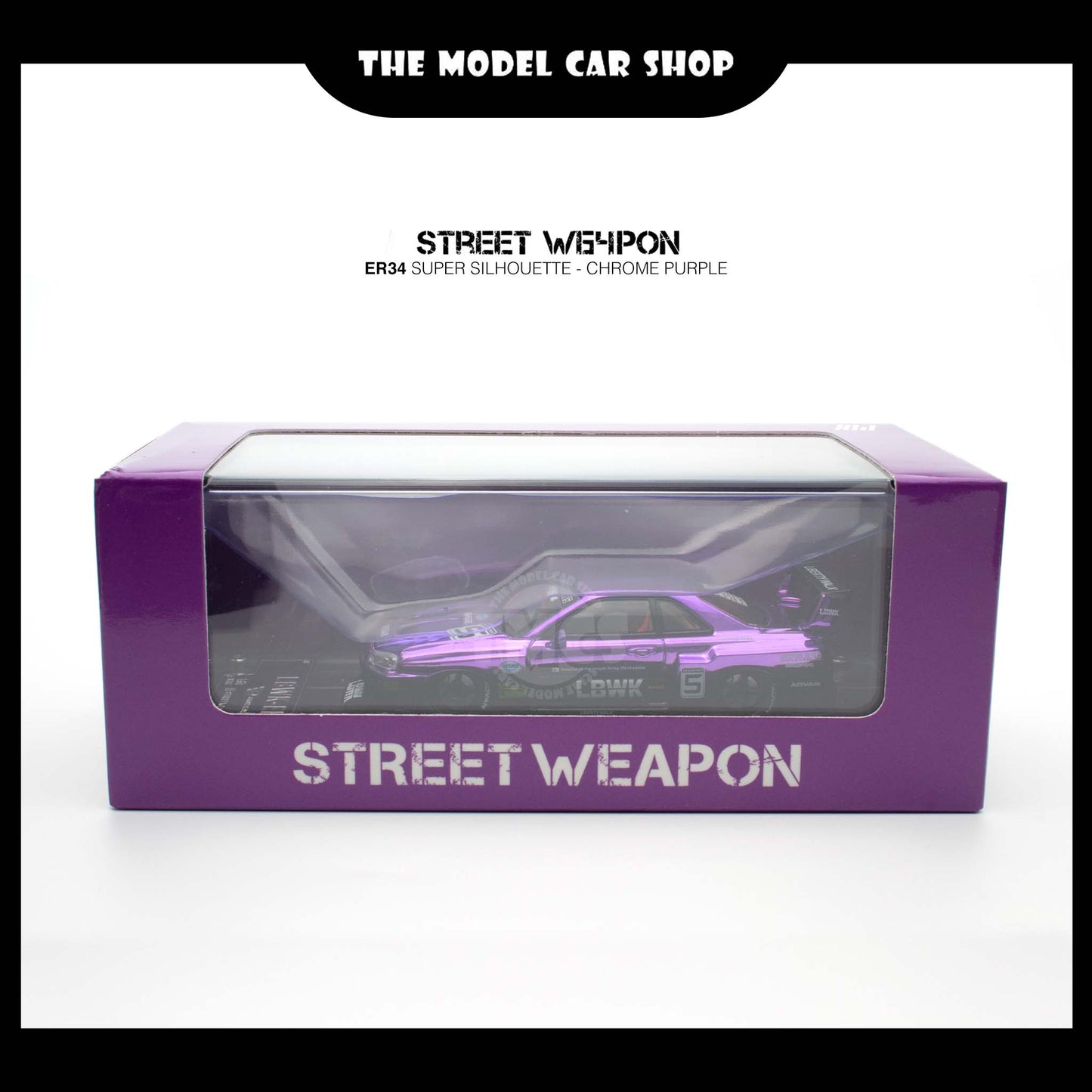 [Street Weapon] Super Silhouette ER34 - Chrome Purple