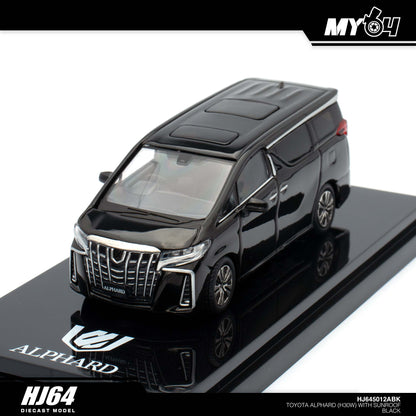 [Hobby Japan] Toyota Alphard (H30W) With Sun Roof - Black