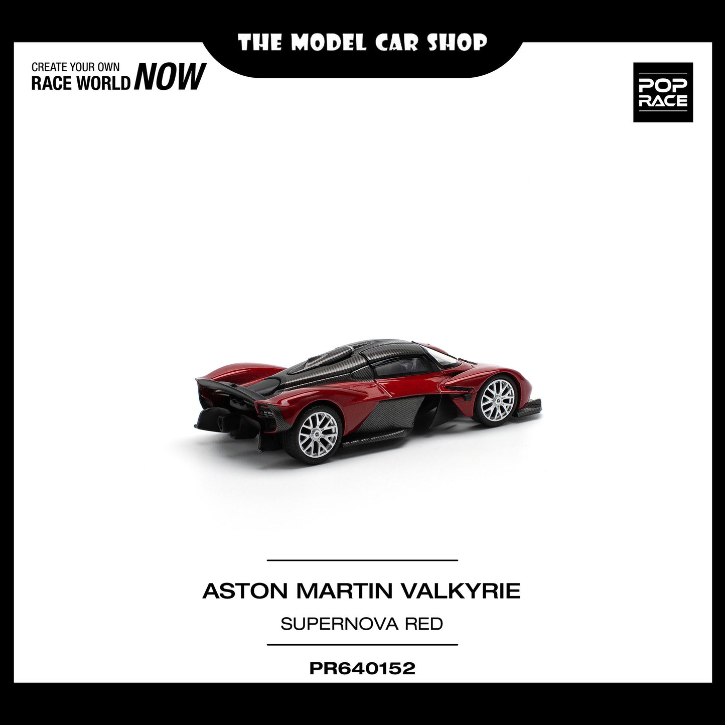 [Pop Race] Aston Martin Valkyrie - Supernova Red