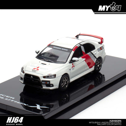 [Hobby Japan] Mitsubishi Lancer Evolution Ⅹ - RALLIART Colour White