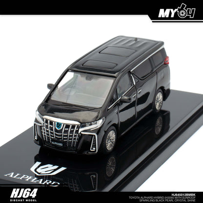 [Hobby Japan] Toyota Alphard Hybrid (H30W) With Sun Roof - Sparkling Black Pearl Crystal Shine