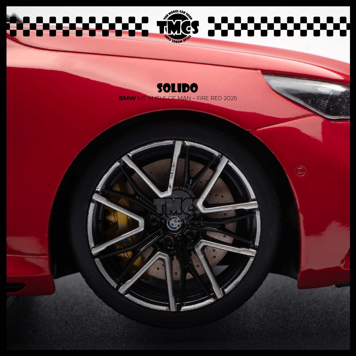 [Solido] 1:18 BMW M5 - Fire Red 2025