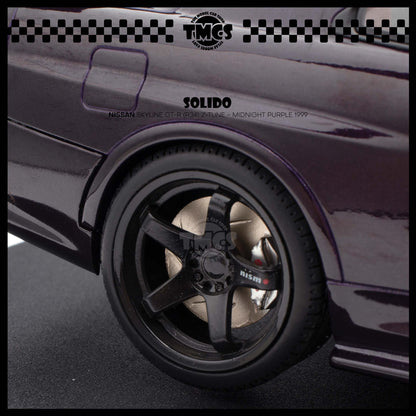 [Solido] 1:18 Nissan Skyline GT-R (R34) Z-Tune - Midnight Purple 1999
