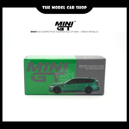 [MINI GT] BMW M3 Competition Touring Isle of Man - Green Metallic