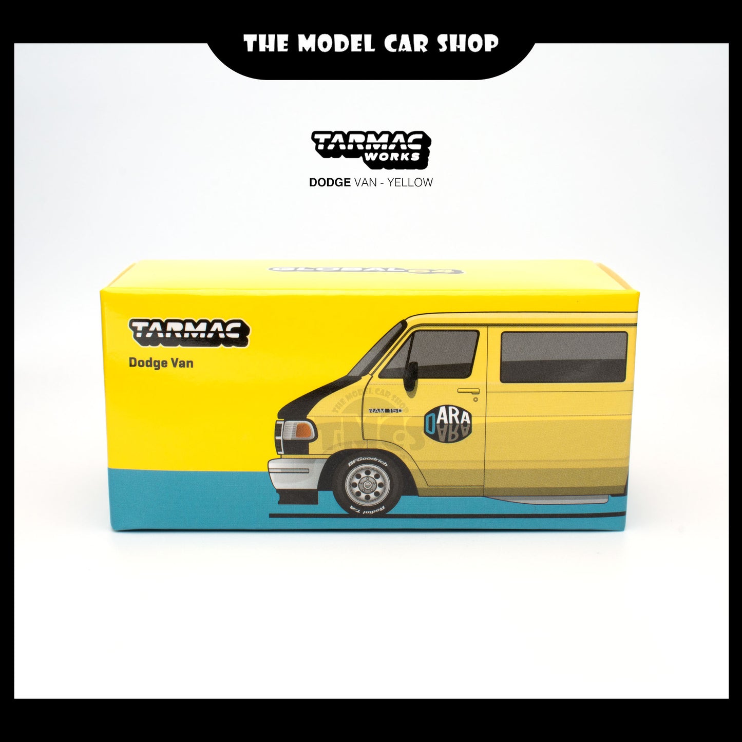 [Tarmac Works] Dodge Van - Yellow